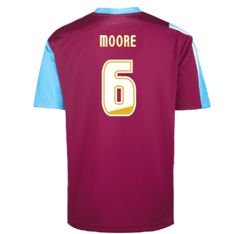 2005 West Ham Home Play Off Final Shirt (MOORE 6)