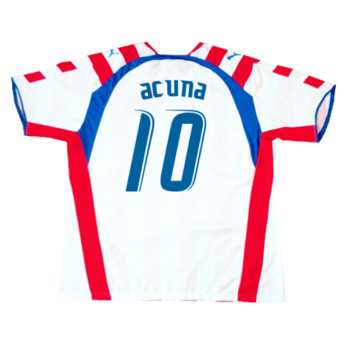 2006-2007 Paraguay Home Shirt (ACUNA 10)