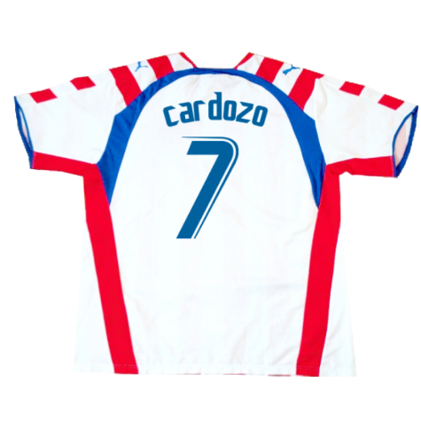 2006-2007 Paraguay Home Shirt (CARDOZO 7)