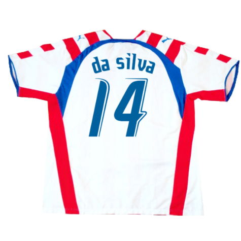 2006-2007 Paraguay Home Shirt (DA SILVA 14)