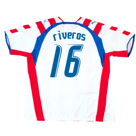 2006-2007 Paraguay Home Shirt (RIVEROS 16)