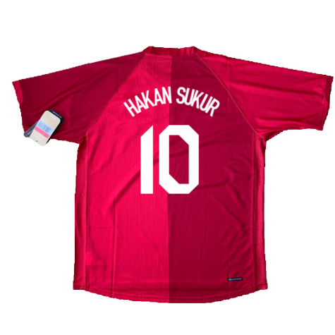 2006-2007 Turkey Home Shirt (Hakan Sukur 10)