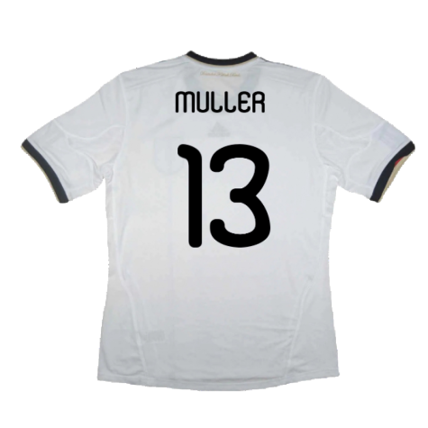 Germany 2010-11 Home Shirt (Very Good) (MULLER 13)