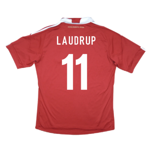 2010-2011 Denmark Home Shirt (Laudrup 11)