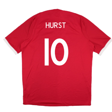 2010-2011 England Away Shirt (HURST 10)