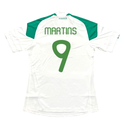 2010-2011 Nigeria Away Shirt (Martins 9)