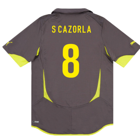 2010-2011 Villarreal Away Shirt (S Cazorla 8)