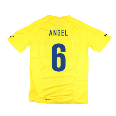 2010-2011 Villarreal Home Shirt (Angel 6)