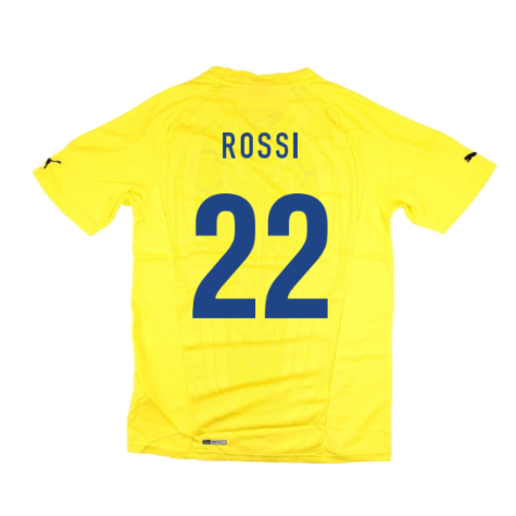 2010-2011 Villarreal Home Shirt (Rossi 22)