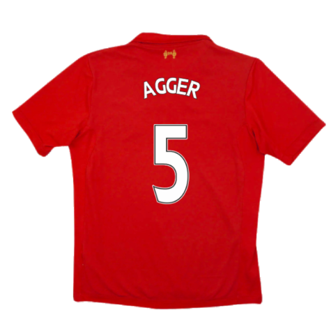 2012-2013 Liverpool Home Shirt (Agger 5)