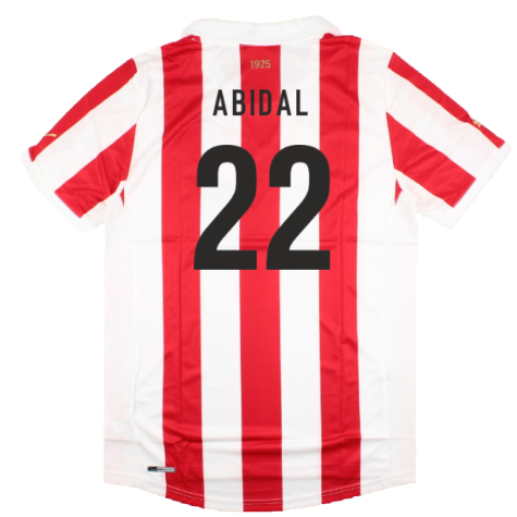 2012-2013 Olympiakos Home Shirt (Abidal 22)