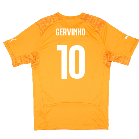 2014-2015 Ivory Coast Home Shirt (Gervinho 10)