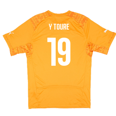 2014-2015 Ivory Coast Home Shirt (Y Toure 19)