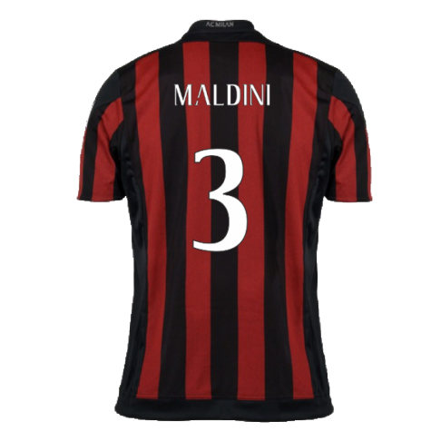 2015-2016 AC Milan Home Shirt (Maldini 3)