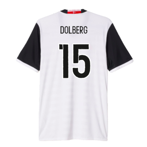 2015-2016 Denmark Away Shirt (Dolberg 15)