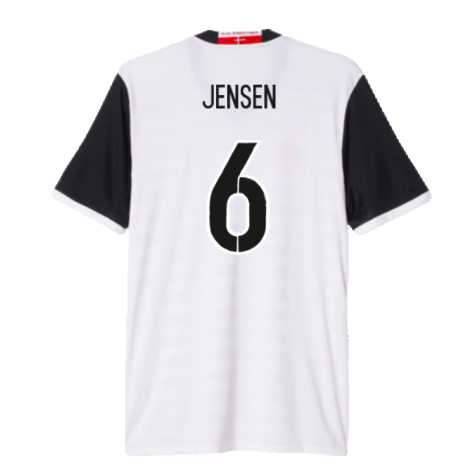 2015-2016 Denmark Away Shirt (Jensen 6)