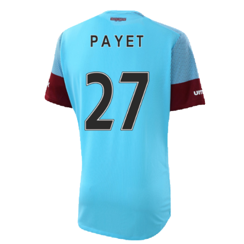 2015-2016 West Ham Away Shirt (Payet 27)