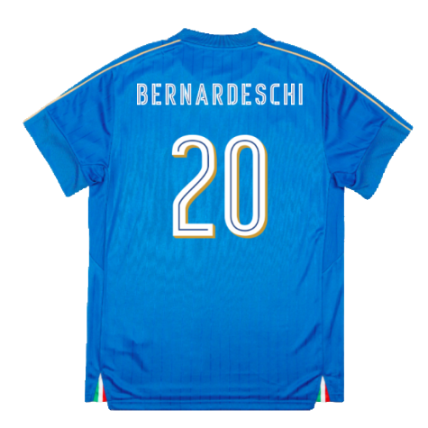 2016-2017 Italy Home Shirt (Bernardeschi 20)