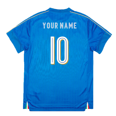 2016-2017 Italy Home Shirt (Your Name)