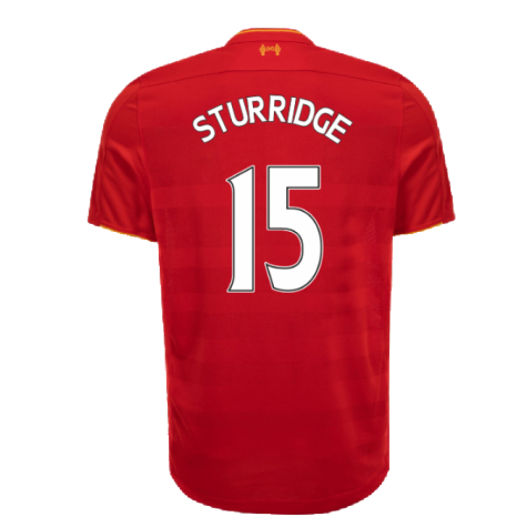 Liverpool 2016-17 Home Shirt (Good) (Sturridge 15)