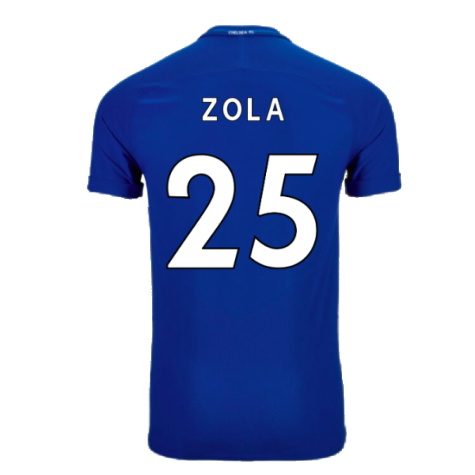 2017-2018 Chelsea Home Shirt (Zola 25)