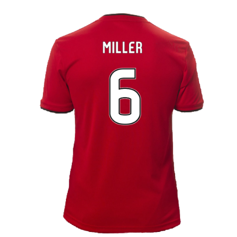 Aberdeen 2018-19 Home Shirt (Excellent) (Miller 6)