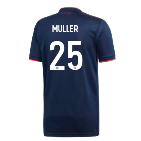 2018-2019 Bayern Munich Third Shirt (Muller 25)