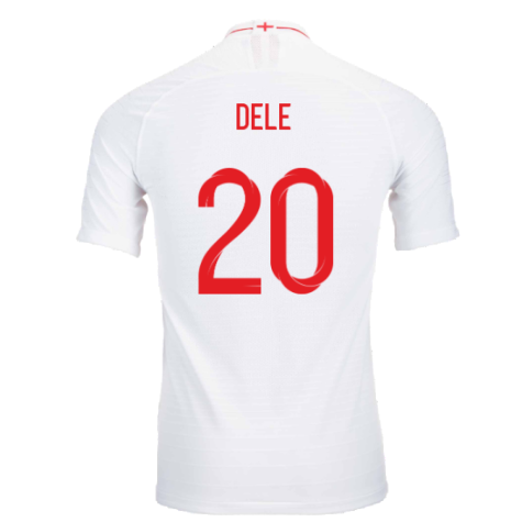 2018-2019 England Authentic Home Shirt (Dele 20)