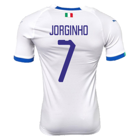 2018-2019 Italy Away evoKIT Away Shirt (Jorginho 7)