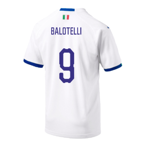 2018-2019 Italy Away Shirt (Balotelli 9)