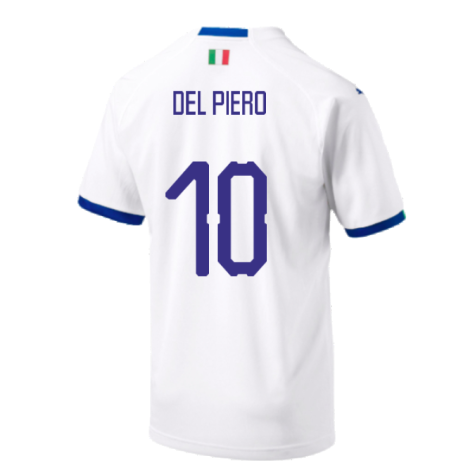 2018-2019 Italy Away Shirt (Del Piero 10)