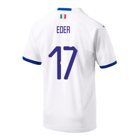 2018-2019 Italy Away Shirt (Eder 17)