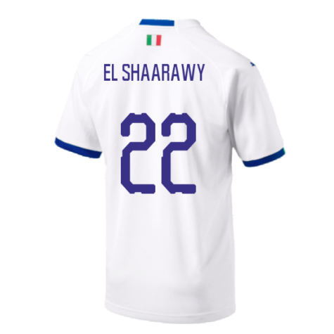 2018-2019 Italy Away Shirt (El Shaarawy 22)