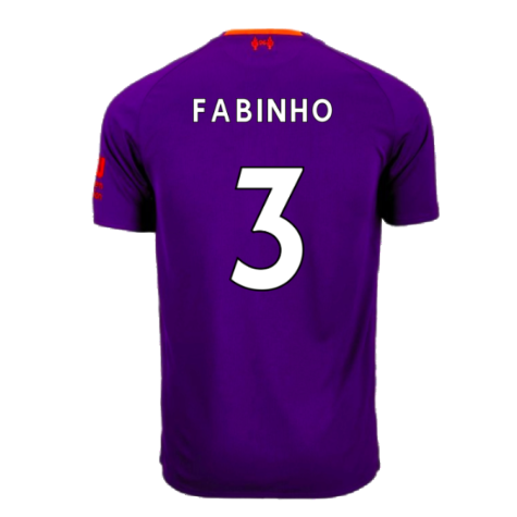 2018-2019 Liverpool Away Shirt (Kids) (Fabinho 3)