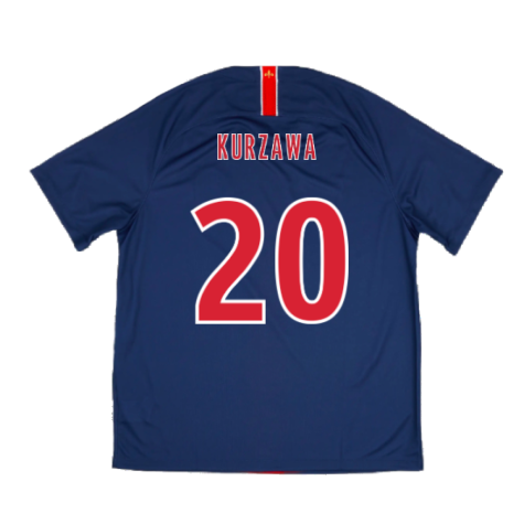 2018-2019 PSG Home Shirt (no sponsor) (Kurzawa 20)