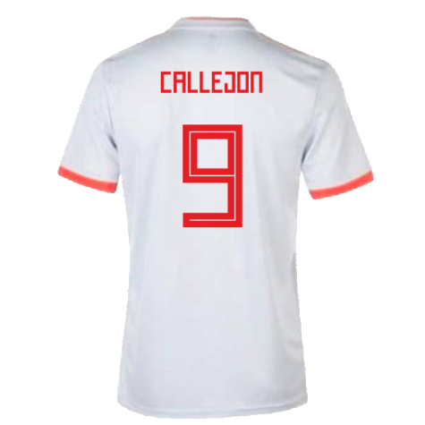 2018-2019 Spain Away Shirt (Callejon 9)