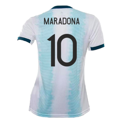 2019-2020 Argentina Home Shirt (Ladies) (Maradona 10)