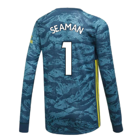 2019-2020 Arsenal Home Goalkeeper Shirt (Green) - Kids (Seaman 1)