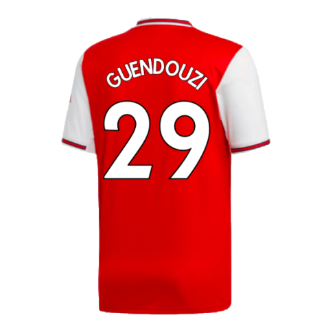 2019-2020 Arsenal Home Shirt (GUENDOUZI 29)