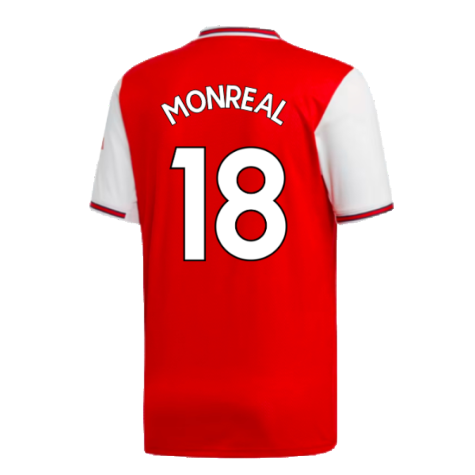 2019-2020 Arsenal Home Shirt (MONREAL 18)