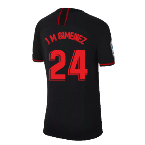 2019-2020 Atletico Madrid Away Shirt (Kids) (J M GIMENEZ 24)