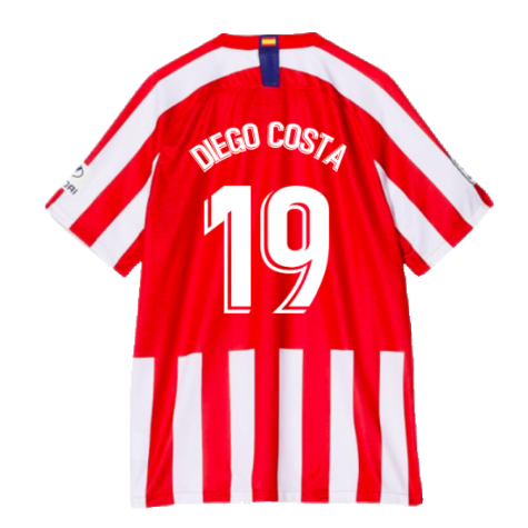 2019-2020 Atletico Madrid Home Shirt (DIEGO COSTA 19)