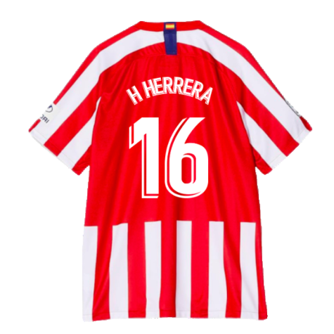 2019-2020 Atletico Madrid Home Shirt (H Herrera 16)