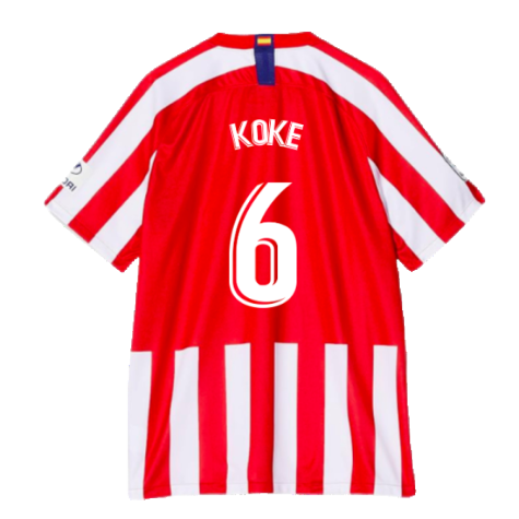 2019-2020 Atletico Madrid Home Shirt (KOKE 6)