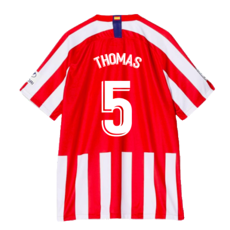 2019-2020 Atletico Madrid Home Shirt (THOMAS 5)