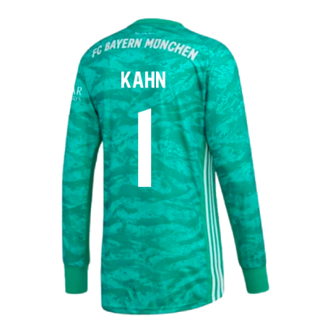 2019-2020 Bayern Munich Home Goalkeeper Shirt (Green) (Kahn 1)