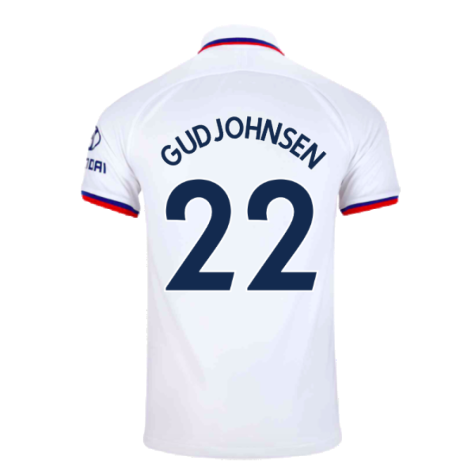 2019-2020 Chelsea Away Shirt (Kids) (Gudjohnsen 22)