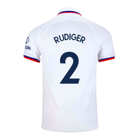 2019-2020 Chelsea Away Shirt (Kids) (Rudiger 2)