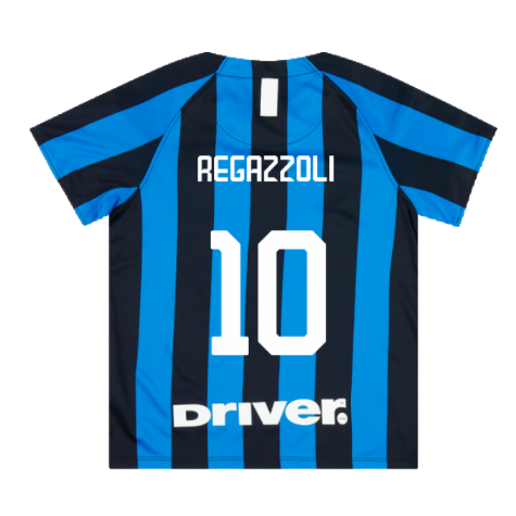 2019-2020 Inter Milan Little Boys Home Kit (Regazzoli 10)