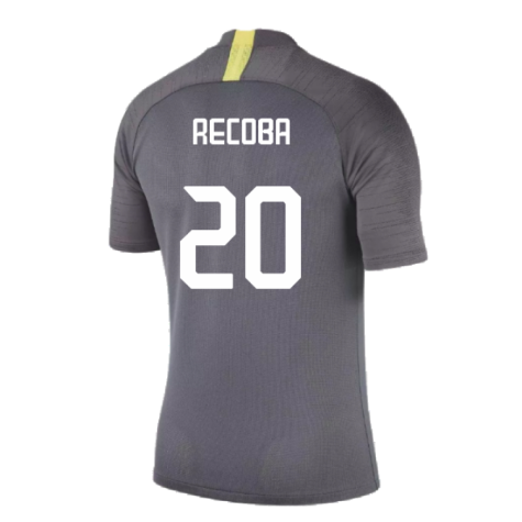 2019-2020 Inter Milan Training Shirt (Dark Grey) (Recoba 20)